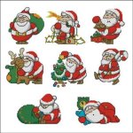 Chubby Santas Mini Collection (image for) Chubby Santas Mini Collection